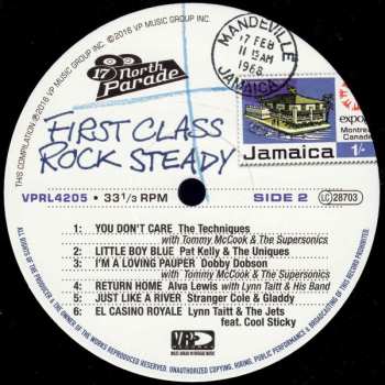 2LP Various: First Class Rock Steady 446227