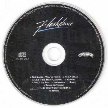 CD Various: Flashdance (Original Soundtrack From The Motion Picture) 102808