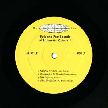 LP Various: Folk And Pop Sounds Of Sumatra Vol 1 LTD 399299