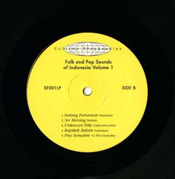 LP Various: Folk And Pop Sounds Of Sumatra Vol 1 LTD 399299