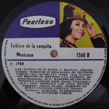 3LP/Box Set Various: Folklore De La Campiña Mexicana 438915