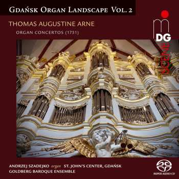 SACD Various: Gdansk Organ Landscape Vol.2 - Thomas Augustine Arne 630305