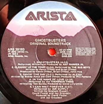 LP Various: Ghostbusters (Original Soundtrack Album) 671005