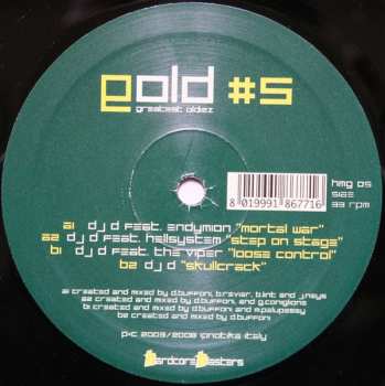 LP Various: Gold : Greatest Oldiez #5 641506