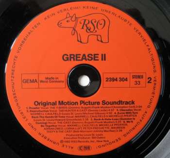 LP Various: Grease 2 (Original Soundtrack Recording) 645548