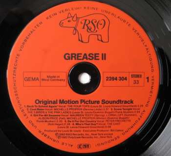 LP Various: Grease 2 (Original Soundtrack Recording) 645548