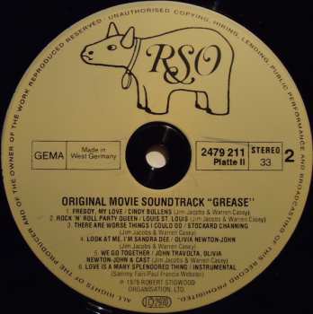 2LP Various: Grease (The Original Soundtrack From The Motion Picture) (2xLP) 109760