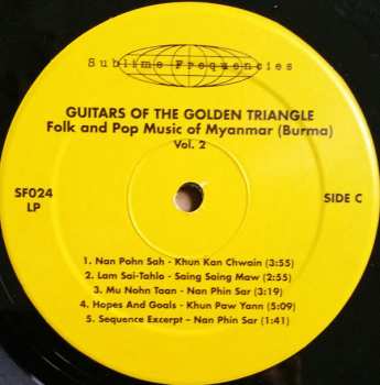 2LP Various: Guitars Of The Golden Triangle · Folk And Pop Music Of Myanmar (Burma) Vol. 2 69841