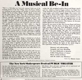 LP Various: Hair - The American Tribal Love-Rock Musical (The Original Broadway Cast Recording) 623855