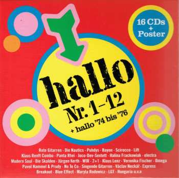 Various: Hallo Nr. 1-12 + Hallo ’74 Bis ’76