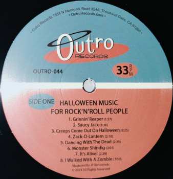 LP Various: Halloween Music For Rock And Roll People 611238