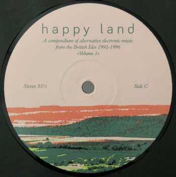 2LP Various: Happy Land (A Compendium Of Alternative Electronic Music From The British Isles 1992-1996) (Volume 1) 591558