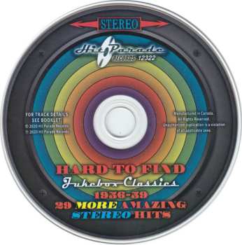 CD Various: Hard To Find Jukebox Classics – 1956-59: 29 More Amazing Stereo Hits	     445982