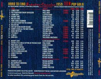 CD Various: Hard To Find Jukebox Classics 1959: Teen Pop Gold 279866