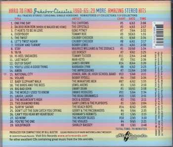 CD Various: Hard To Find Jukebox Classics – 1960-65: 29 More Amazing Stereo Hits	     527387