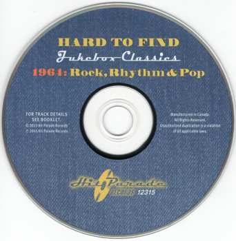 CD Various: Hard To Find Jukebox Classics 1964: Rock, Rhythm & Pop 551561