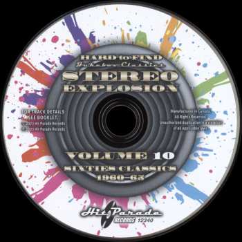 CD Various: Hard To Find Jukebox Classics - Stereo Explosion Volume 10:  Sixties Classics 1960 - 65 617624