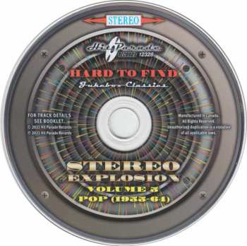 CD Various: Hard To Find Jukebox Classics – Stereo Explosion Volume 5: Pop (1955-64) 430126