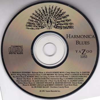 CD Various: Harmonica Blues: Great Harmonica Performances Of The 1920s And '30s 616211