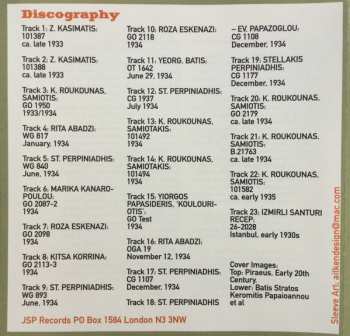 4CD Various: Have They Got Hashish In Hell? Rembetika Rarest Recordings From The Greek Underground 1920-1957 514224