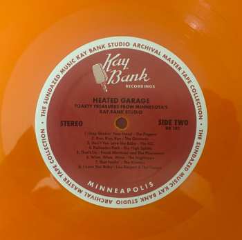 LP Various: Heated Garage - Toasty Treasures From Minnesota's Kay Bank Studio CLR | LTD | NUM 564750