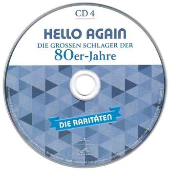 4CD Various: Hello Again - Die Großen Schlager Der 80er-Jahre 552864