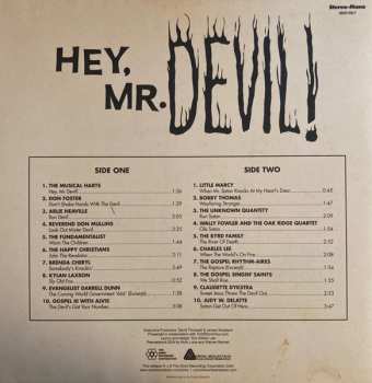 LP Various: Hey, Mr Devil: Apocalyptic Gospel And Rapture Rockabilly From Private Press Prophets (1964-1984) CLR 654130