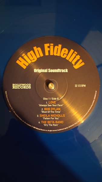 2LP Various: High Fidelity (Original Soundtrack) CLR | LTD 651264