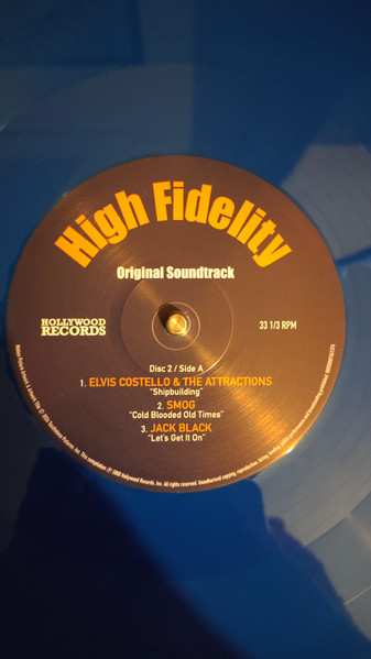 2LP Various: High Fidelity (Original Soundtrack) CLR | LTD 651264