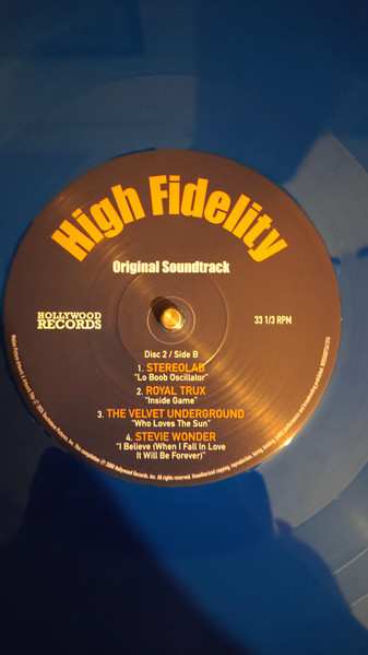 2LP Various: High Fidelity (Original Soundtrack) CLR | LTD 651264