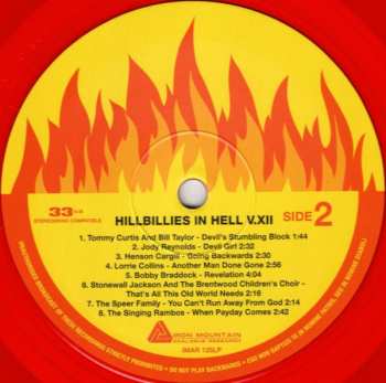 LP Various: Hillbillies In Hell - Country Music's Tormented Testament (1952-1974) Volume XII LTD | CLR 365451