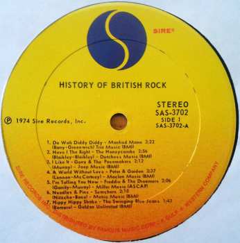 2LP Various: History Of British Rock 549359