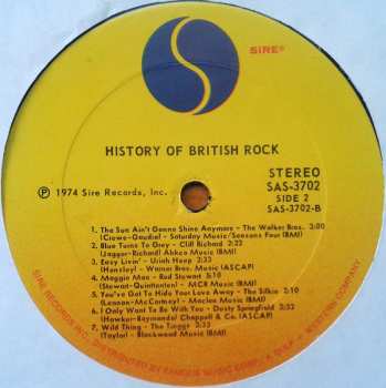 2LP Various: History Of British Rock 549359