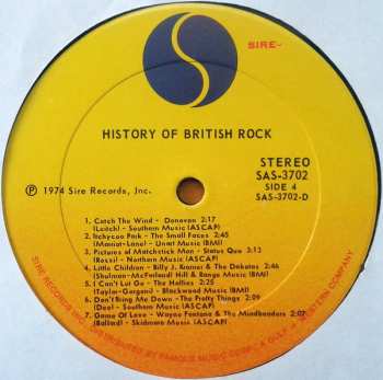 2LP Various: History Of British Rock 549359