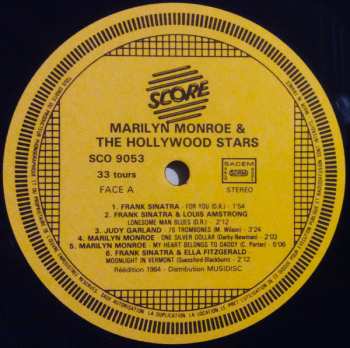 2LP Various: Marilyn Monroe And The Hollywood Stars 623874