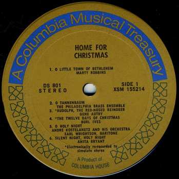 3LP/Box Set Various: Home For Christmas 625451