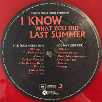 2LP Various: I Know What You Did Last Summer (Original Motion Picture Soundtrack) LTD | CLR 611508