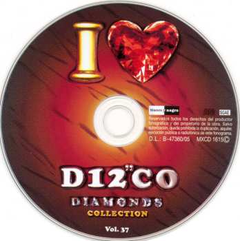 CD Various: I Love Disco Diamonds Collection Vol. 37 LTD 556541