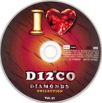 CD Various: I Love Disco Diamonds Collection Vol. 37 LTD 556541