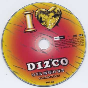 CD Various: I Love Disco Diamonds Collection Vol. 45 LTD 556539