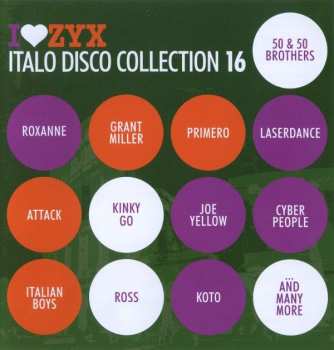 Album Various: I Love ZYX Italo Disco Collection 16