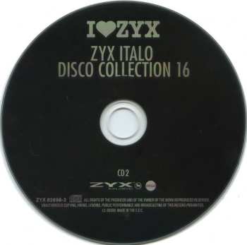 3CD Various: I Love ZYX Italo Disco Collection 16 544121