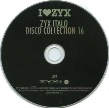 3CD Various: I Love ZYX Italo Disco Collection 16 544121