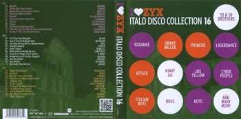 3CD Various: I Love ZYX Italo Disco Collection 16 544121