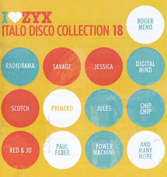 3CD Various: I Love ZYX Italo Disco Collection 18 589053