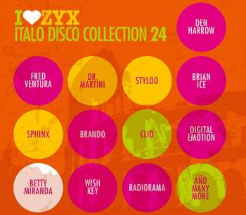 3CD Various: I Love ZYX Italo Disco Collection 24 517322