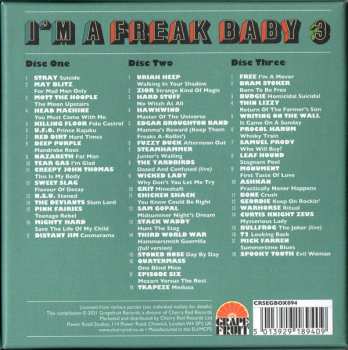 3CD/Box Set Various: I'm A Freak Baby 3 (A Further Journey Through The British Heavy Psych And Hard Rock Underground Scene 1968-1973)  192724