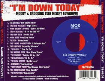 CD Various: "I'm Down Today" (Moody & Brooding Teen Misery Garage Rock Lowdown - 1965-67) 521915