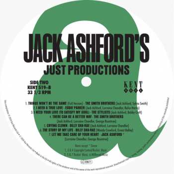 LP Various: Jack Ashford's Just Productions 62113