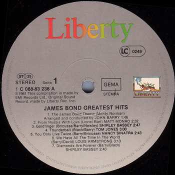 LP Various: James Bond Greatest Hits 514019